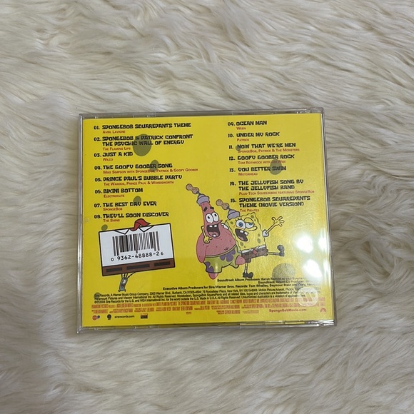 4/$25 SpongeBob SquarePants Movie Soundtrack - Picture 2 of 5